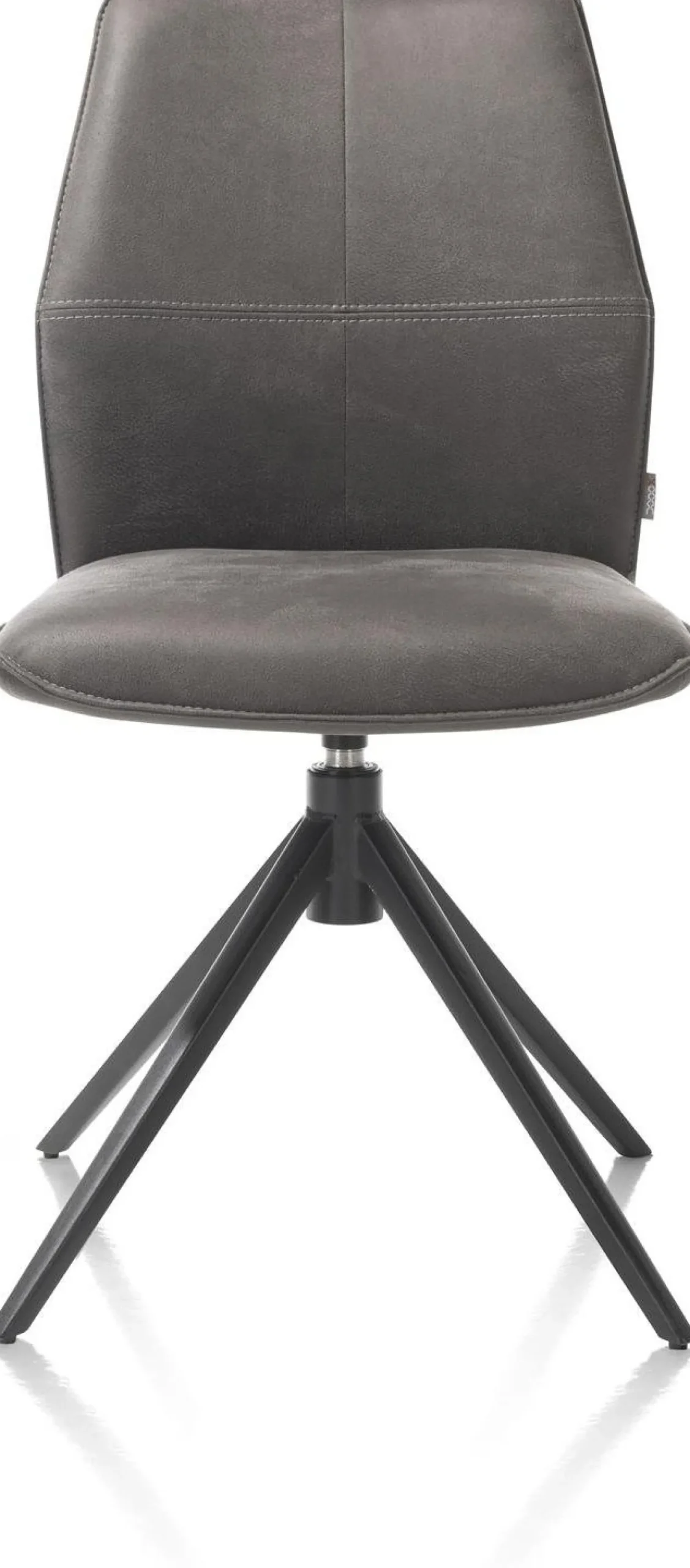 Eetkamerstoelen Zonder Armleuning-XOOON Franky Eetkamerstoel Off Black