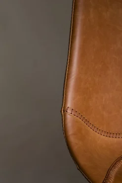 Kuipstoelen|Eetkamerstoelen Zonder Armleuning-Dutchbone Franky Eetkamerstoel Brown