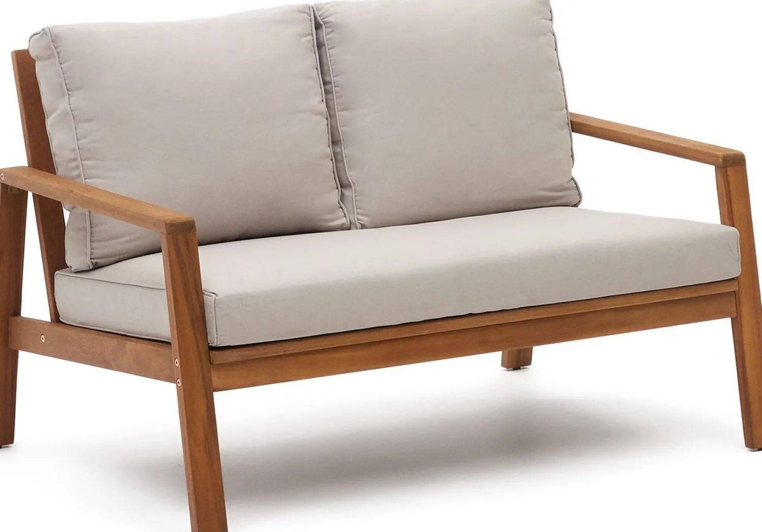 Loungesets-Kave Home Frares Loungeset Grijs, Bruin