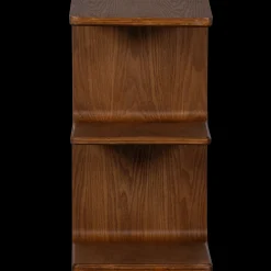 Houten Bijzettafels-WOOOD Frey Bijzettafel Walnut