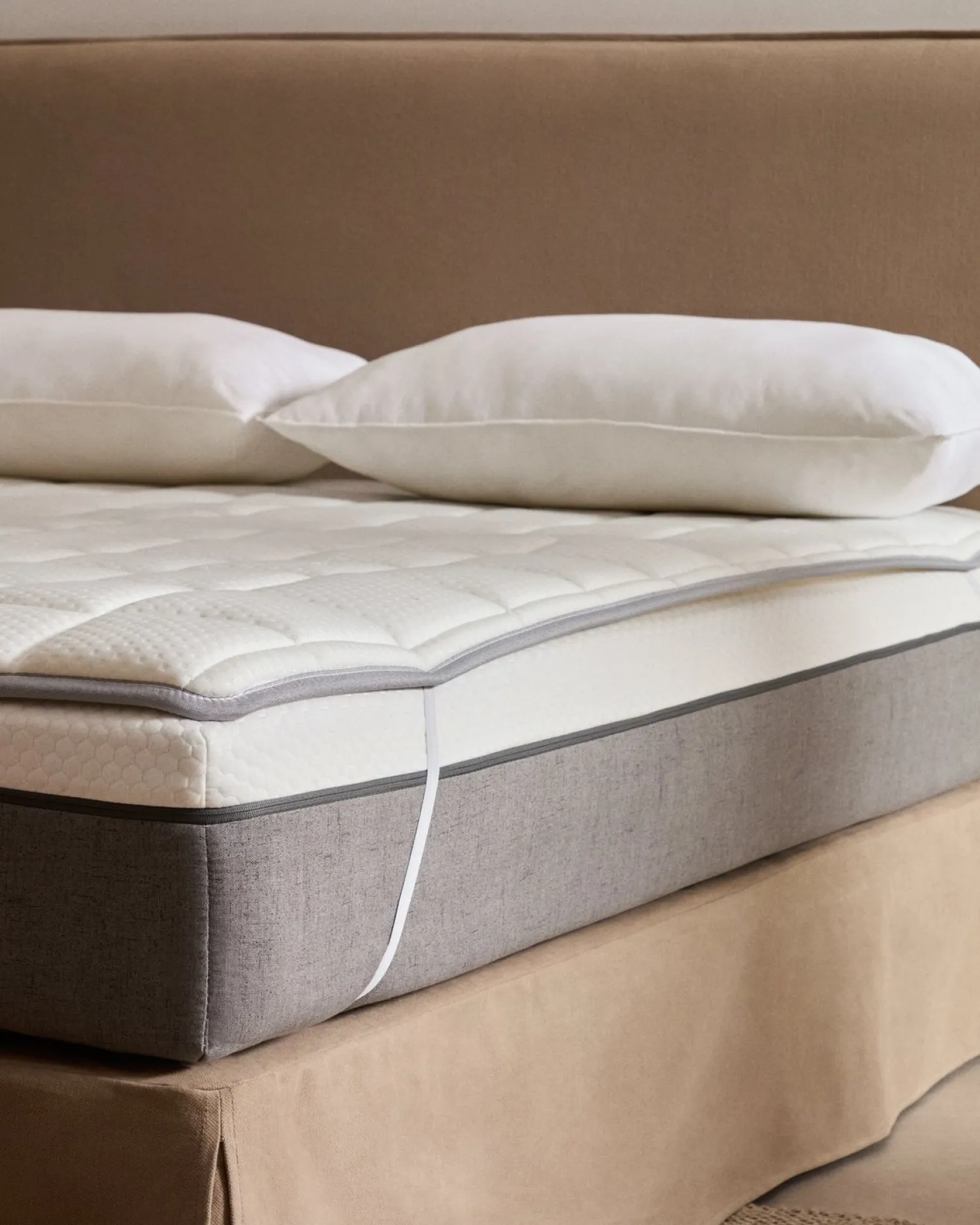 Topmatrassen-Kave Home Freya Topper Wit