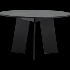 Houten Eettafels|Ronde Eettafels-WOOOD Fries Eettafel Blacknight