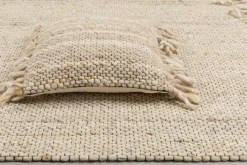 Vloerkleden|Wollen Vloerkleden-Zuiver Frills Vloerkleed Beige, Yellow
