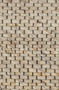 Vloerkleden|Wollen Vloerkleden-Zuiver Frills Vloerkleed Beige, Yellow