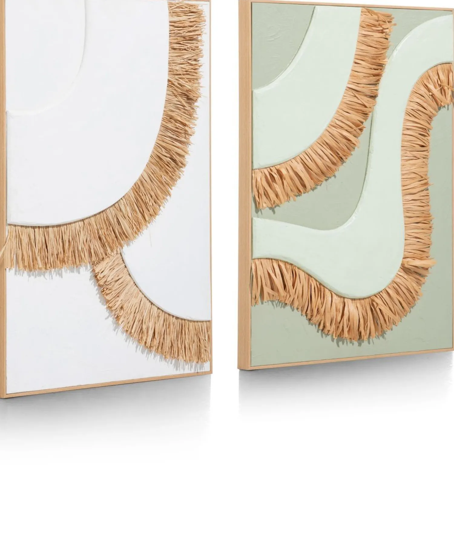 Wanddecoraties-COCO maison Frills Wanddecoratie Wit