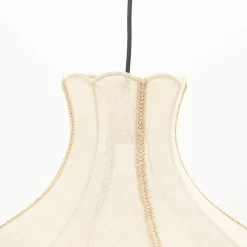 Hanglampen|Hanglampen-By Boo Fringaloo Hanglamp Naturel, Groen, Roze