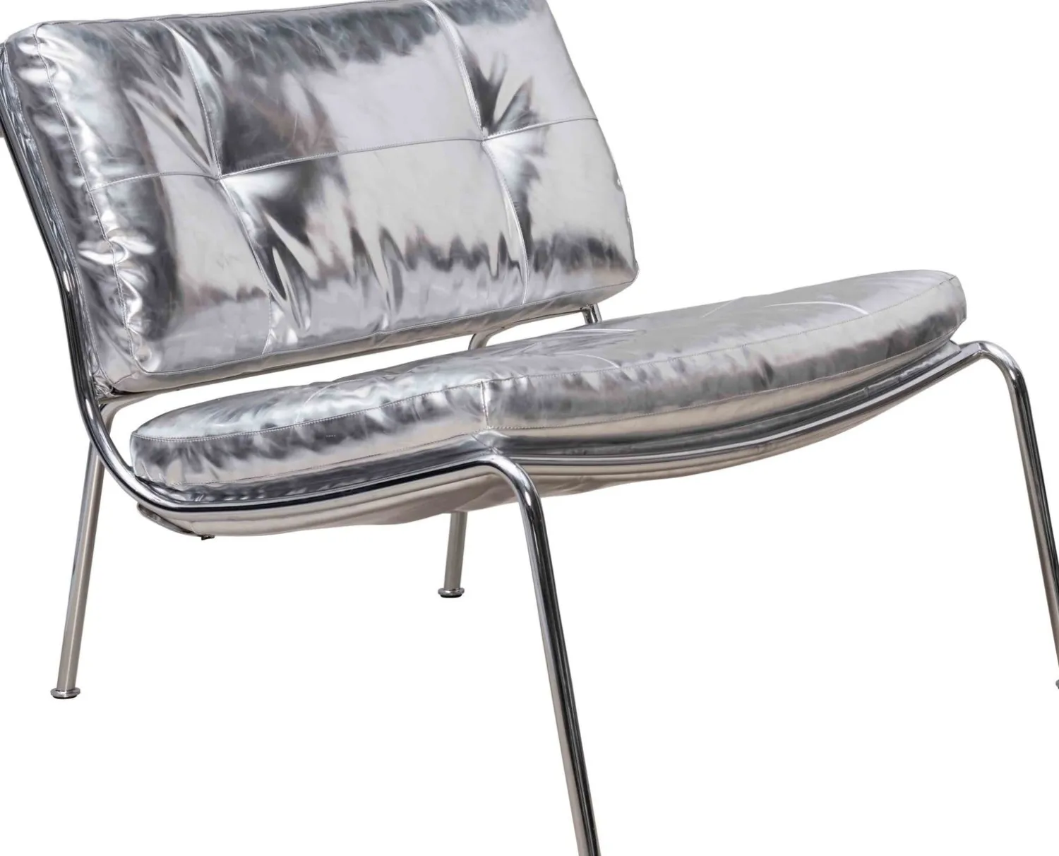 Design Fauteuils-Living Divani Frog Fauteuil Silver