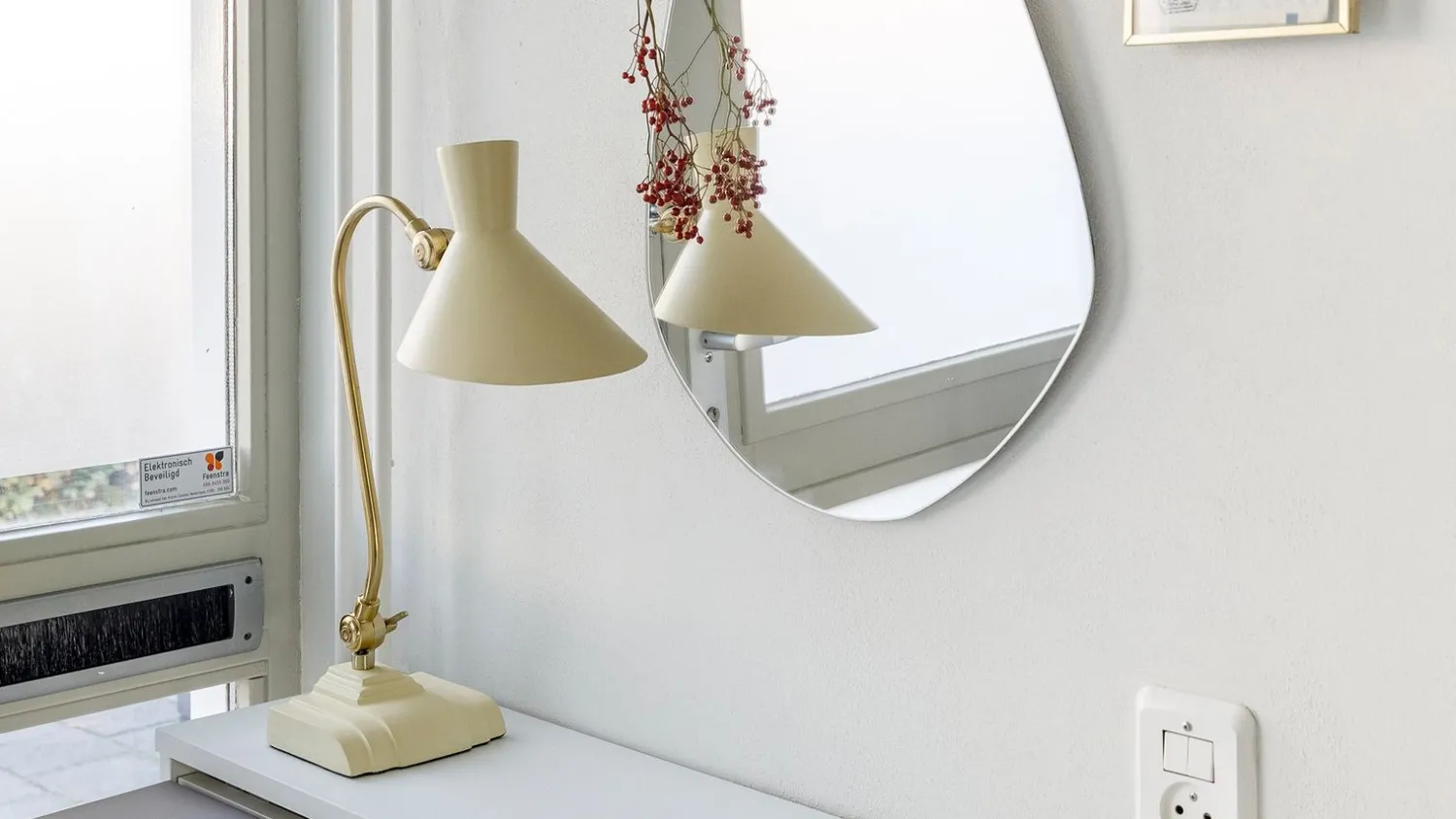 Tafellampen|Tafellampen-Dutchbone Gaia Tafellamp Ivory