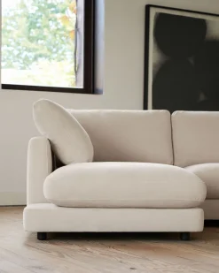 Hoekbanken-Kave Home Gala Hoekbank Beige