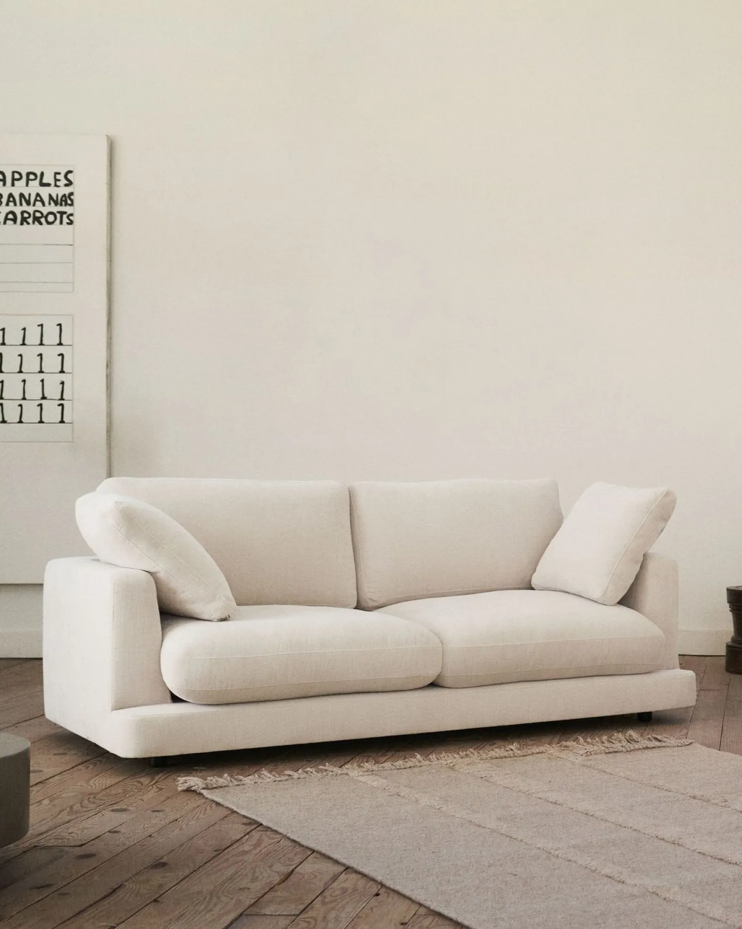 Zitbanken-Kave Home Gala 3-Zitsbank Beige