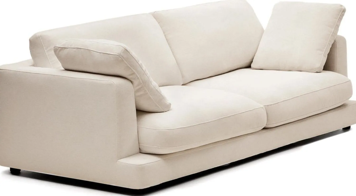 Zitbanken-Kave Home Gala 3-Zitsbank Beige