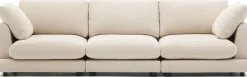 Zitbanken-Kave Home Gala 4-Zitsbank Beige