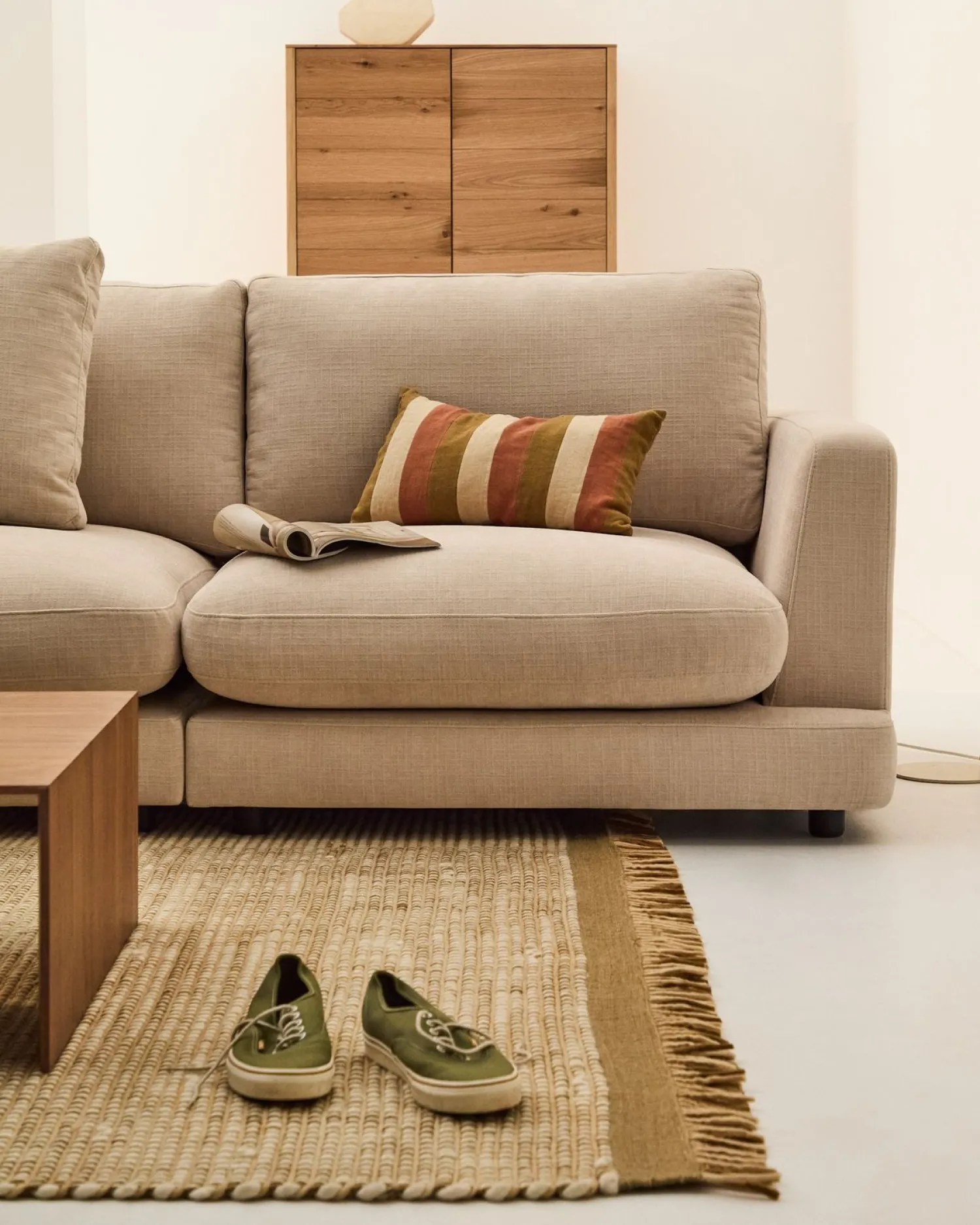 Zitbanken-Kave Home Gala 4-Zitsbank Beige