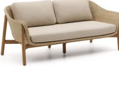 Tuinbanken|Zitbanken-Kave Home Galea Tuinbank Beige, Naturel
