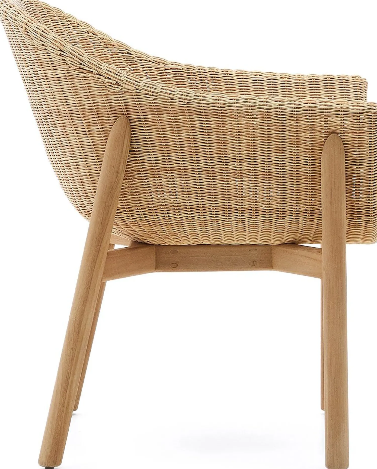 Tuinstoelen|Eetkamerstoelen Met Armleuning-Kave Home Galea Tuinstoel Beige, Naturel