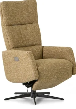 Draaifauteuils|Relaxfauteuils-Montèl Gamma Relaxfauteuil Mustard