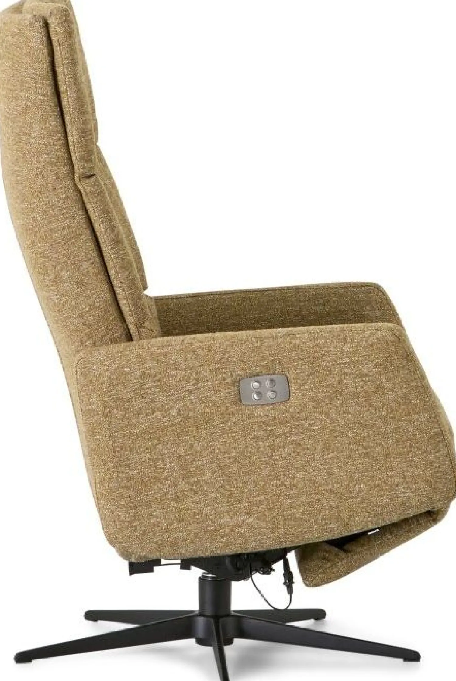 Draaifauteuils|Relaxfauteuils-Montèl Gamma Relaxfauteuil Mustard