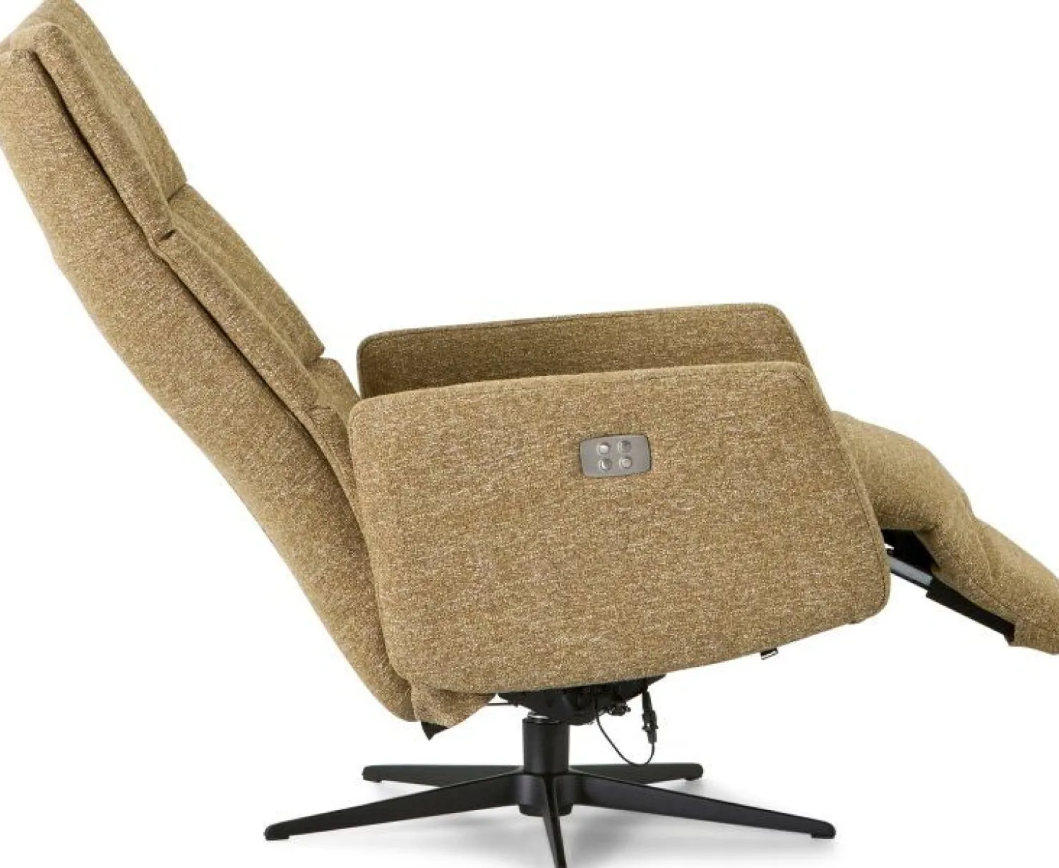 Draaifauteuils|Relaxfauteuils-Montèl Gamma Relaxfauteuil Mustard