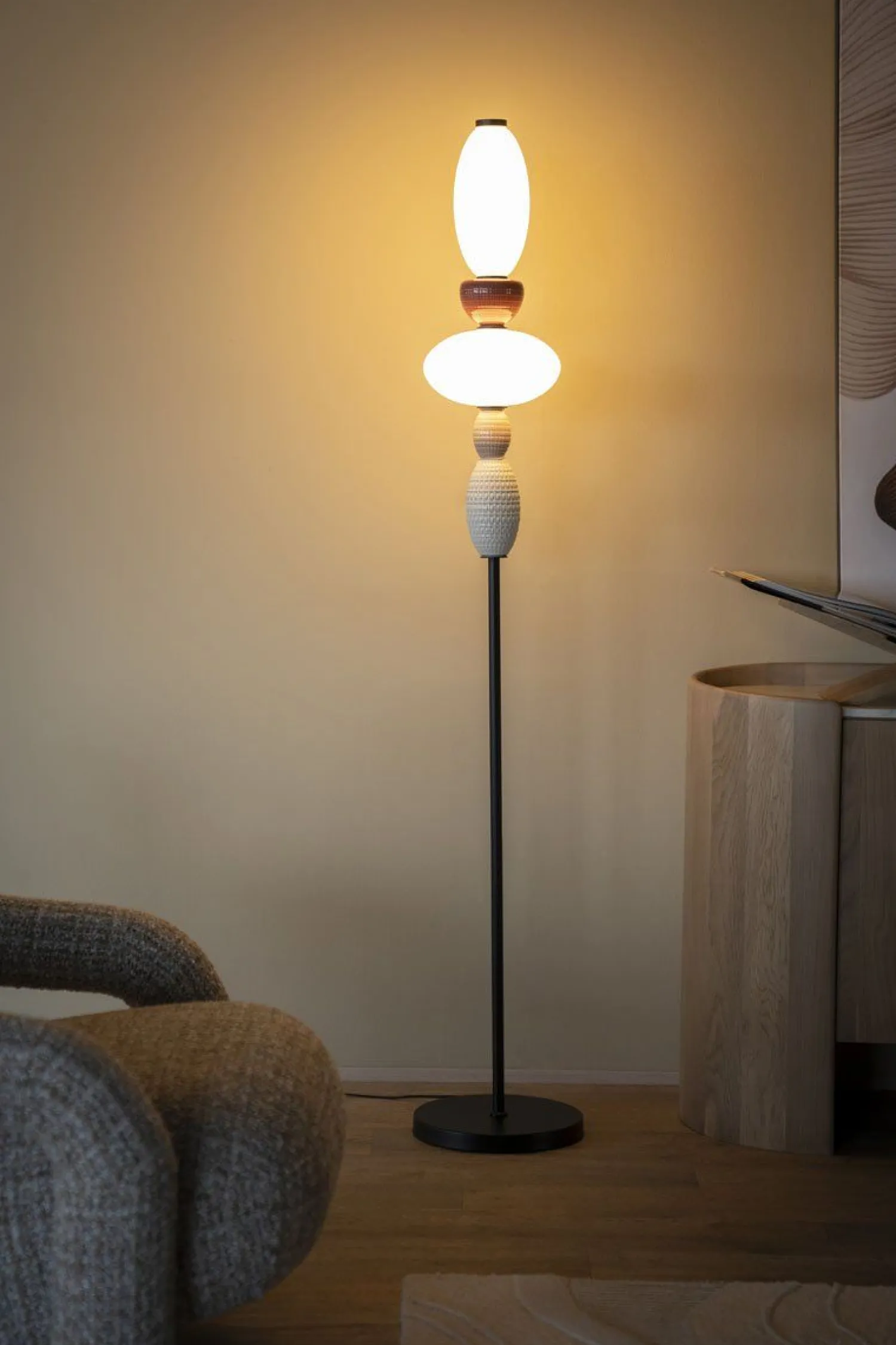 Glazen Hanglampen|Glazen Hanglampen-By Boo Garca Hanglamp Wit