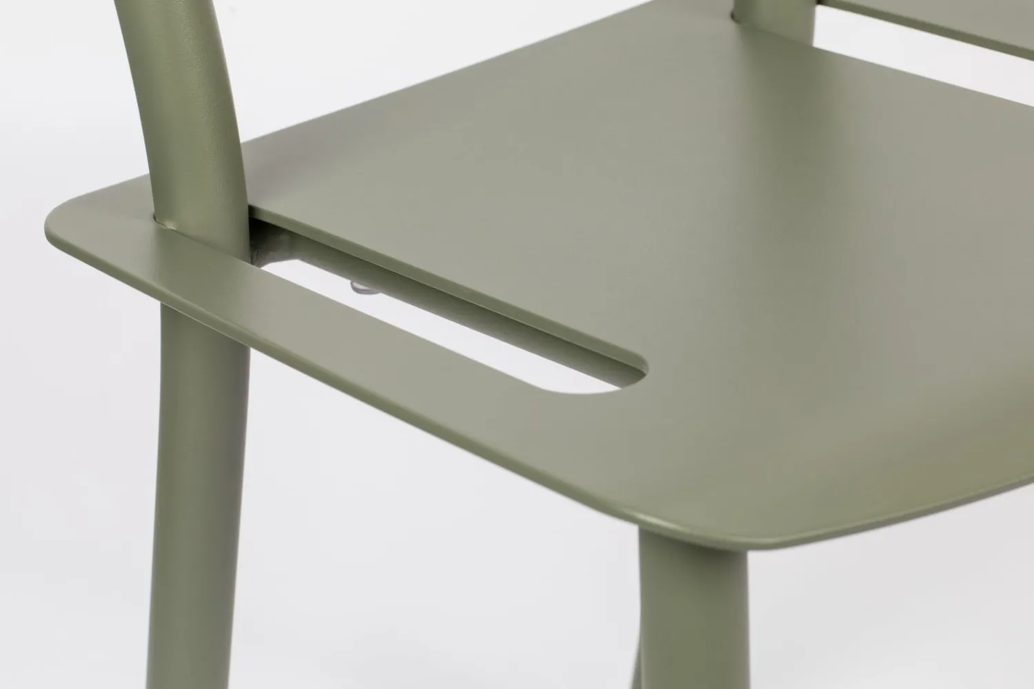 Tuinstoelen-Zuiver Garden (set van 2) Tuinstoel groen