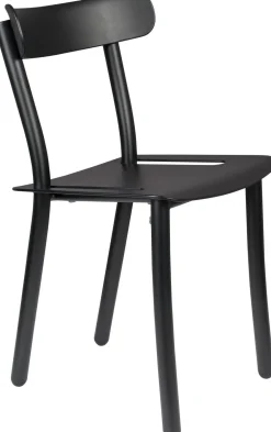 Tuinstoelen-Zuiver Garden (set van 2) Tuinstoel Zwart