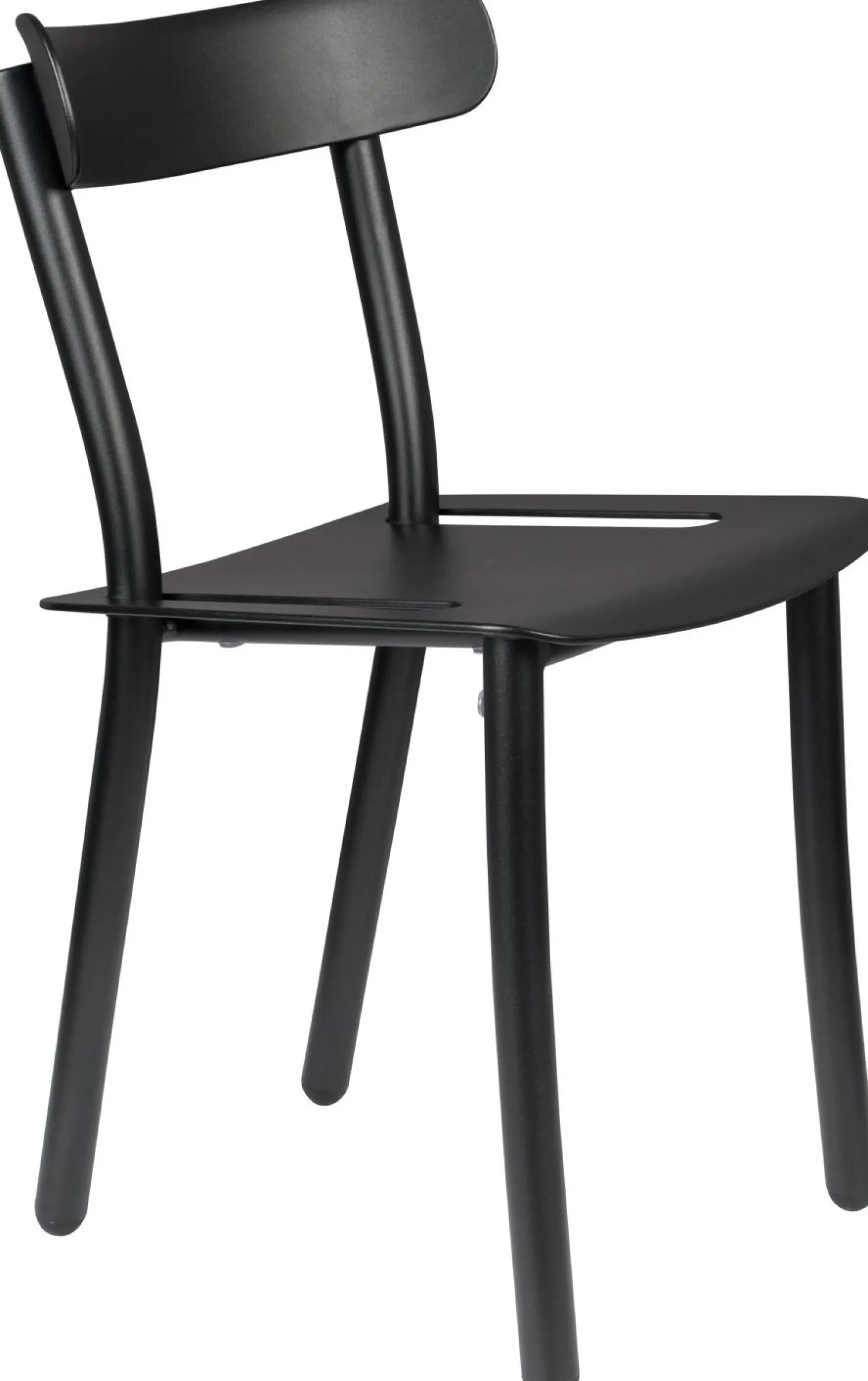 Tuinstoelen-Zuiver Garden (set van 2) Tuinstoel Zwart