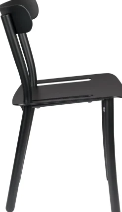 Tuinstoelen-Zuiver Garden (set van 2) Tuinstoel Zwart