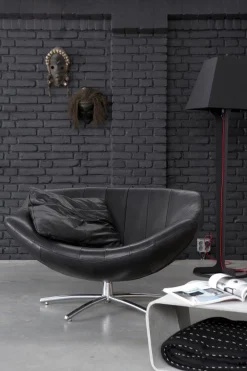Leren Fauteuils|Design Fauteuils-LABEL Vandenberg Gigi Fauteuil Beige