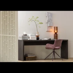Moderne Tafellampen|Tafellampen-WOOOD Gigi Hoog Tafellamp Bruin