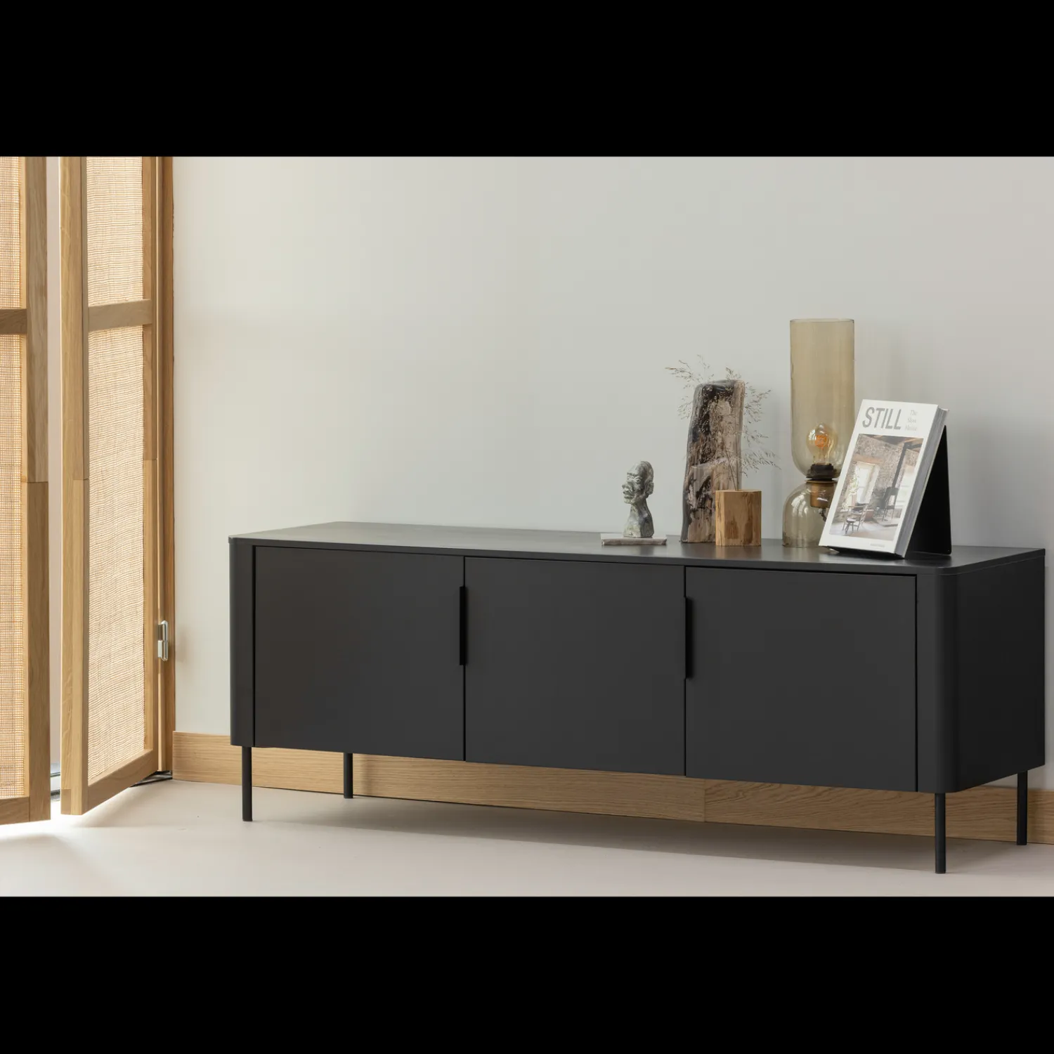 Moderne Tafellampen|Tafellampen-WOOOD Gigi Tafellamp Naturel