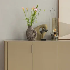 Moderne Tafellampen|Tafellampen-WOOOD Gigi Tafellamp Naturel