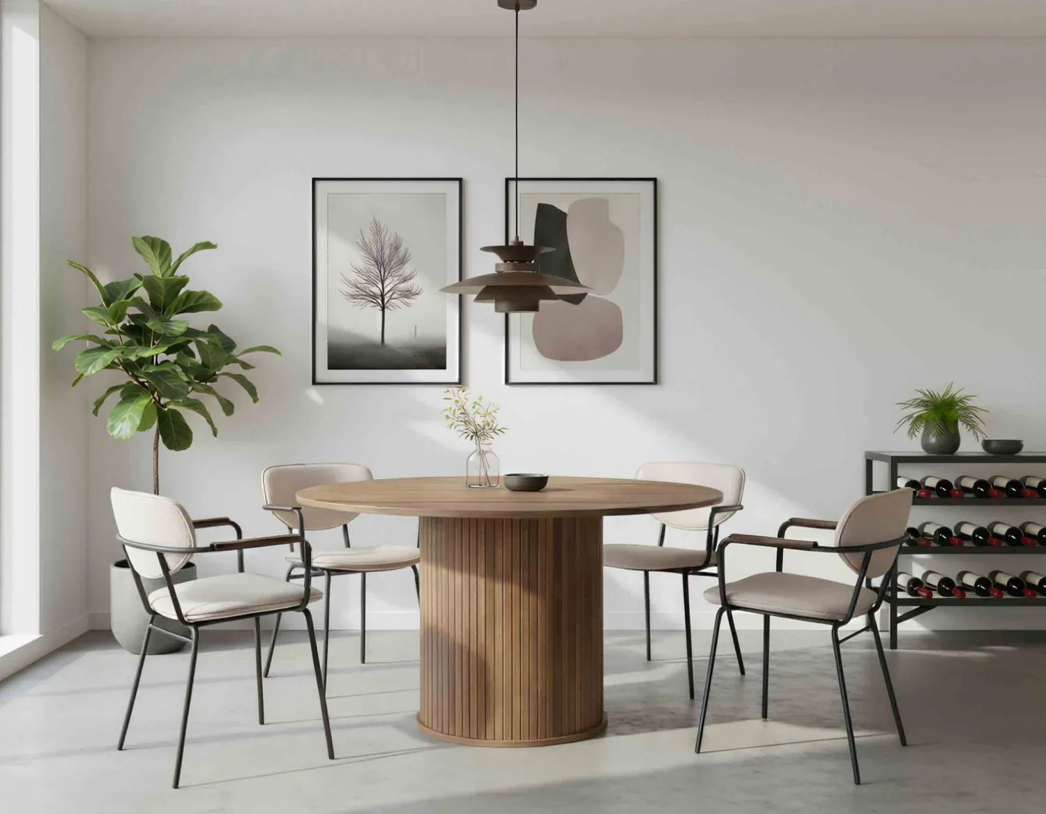 Eetkamerstoelen Met Armleuning-Eijerkamp Collectie Gijs Eetkamerstoel Beige