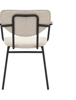 Eetkamerstoelen Met Armleuning-Eijerkamp Collectie Gijs Eetkamerstoel Beige