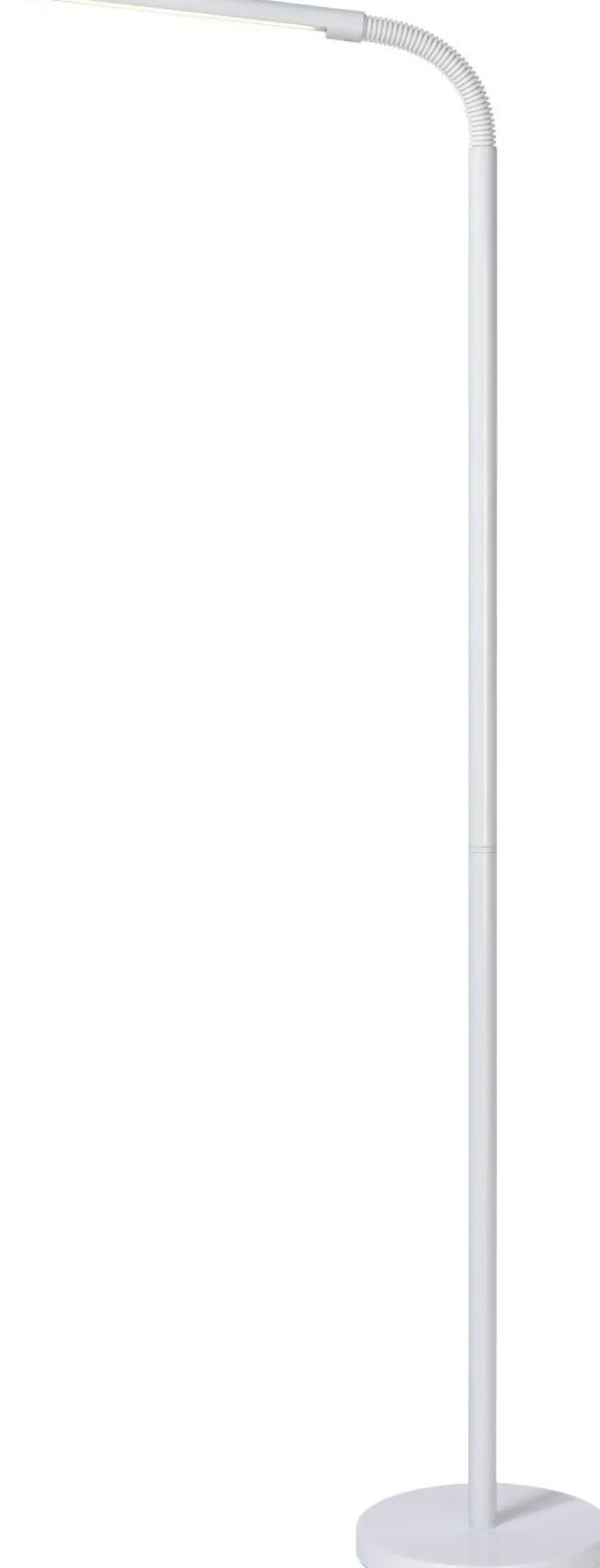 Moderne Vloerlampen|Vloerlampen-Lucide Gilly Vloerlamp Wit