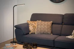 Moderne Vloerlampen|Vloerlampen-Lucide Gilly Vloerlamp Zwart