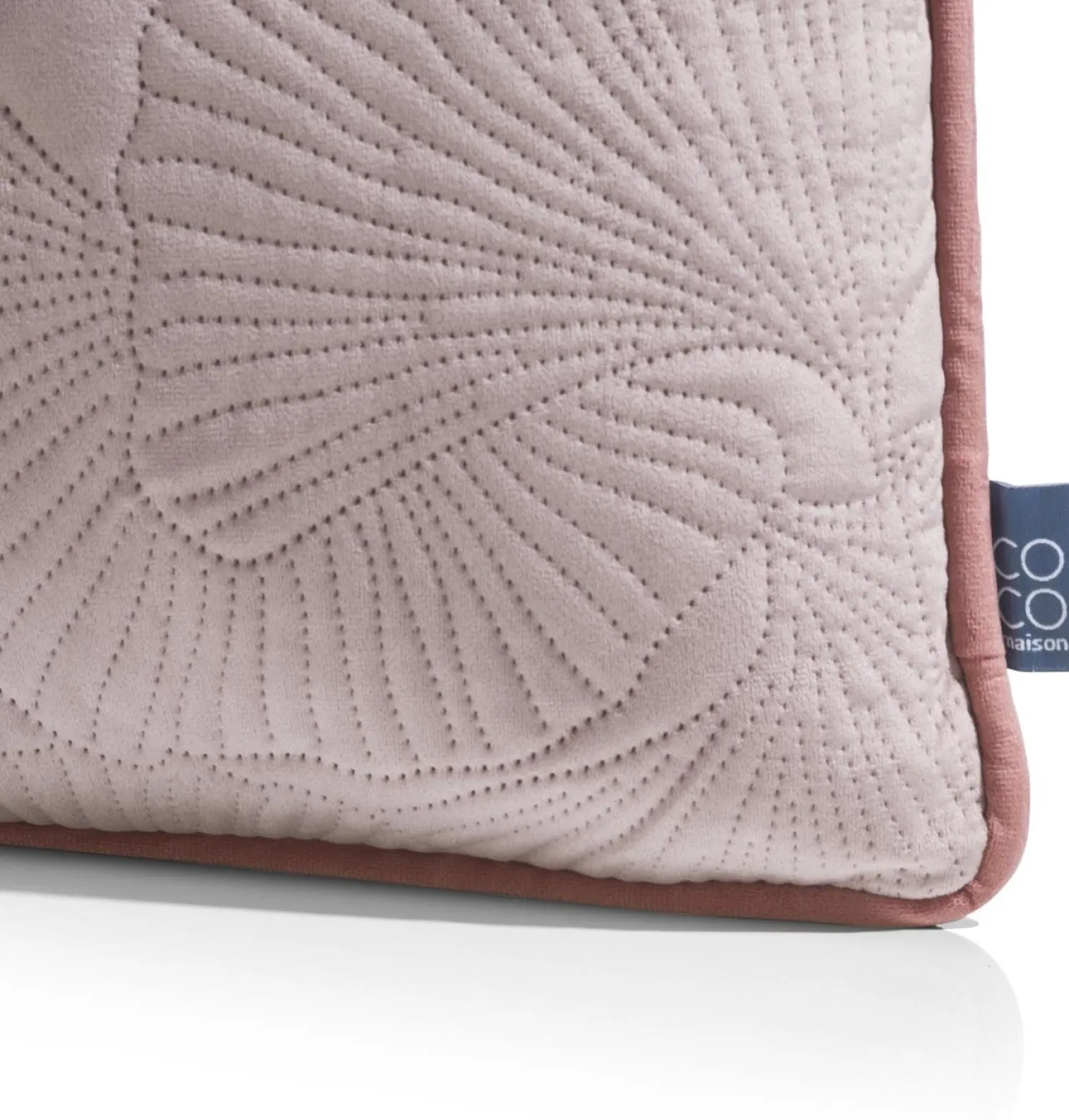 Sierkussens & Plaids-COCO maison Ginkgo Kussen roze