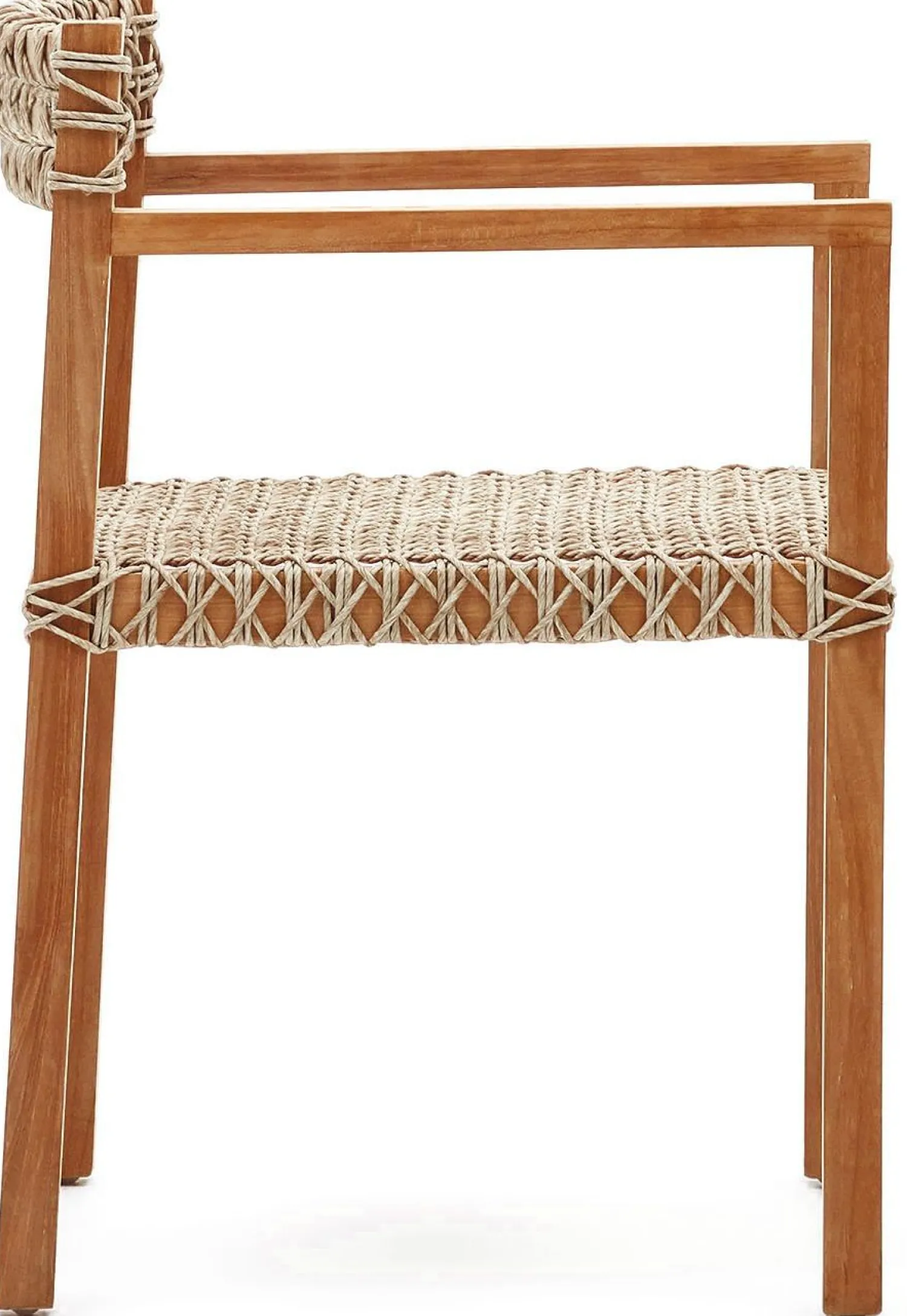 Tuinstoelen-Kave Home Giverola Tuinstoel Naturel