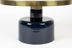 Ronde Salontafels-Zuiver Glam Salontafel Blue