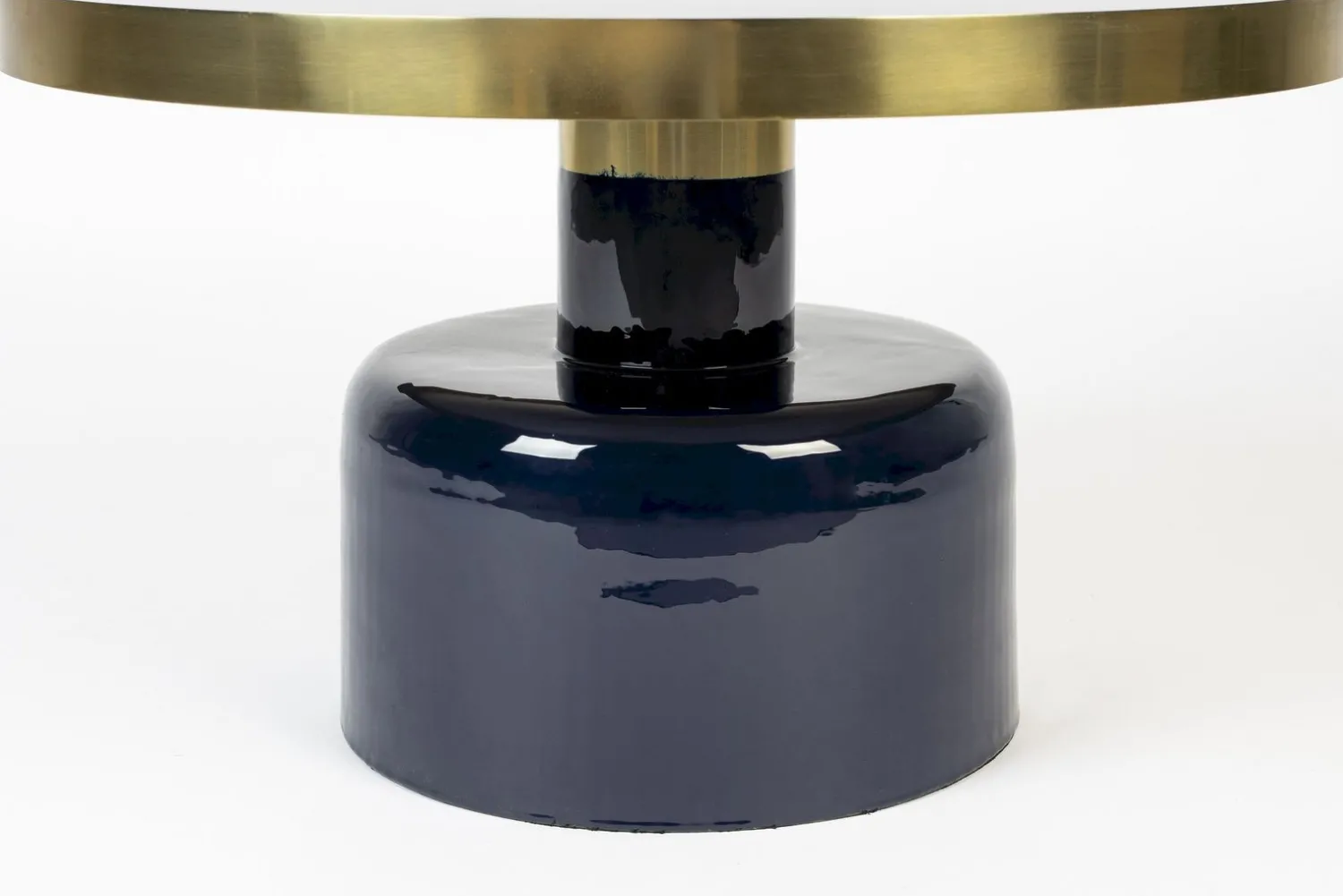 Ronde Salontafels-Zuiver Glam Salontafel Blue
