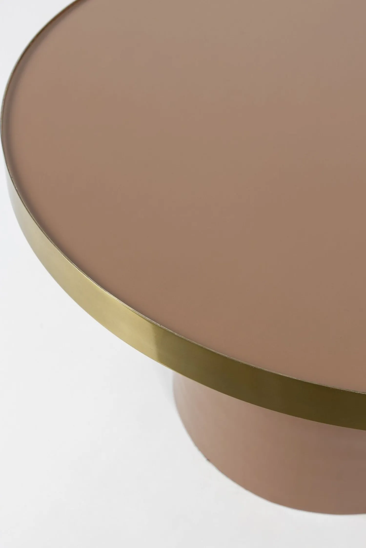 Ronde Salontafels-Zuiver Glam Salontafel Pink