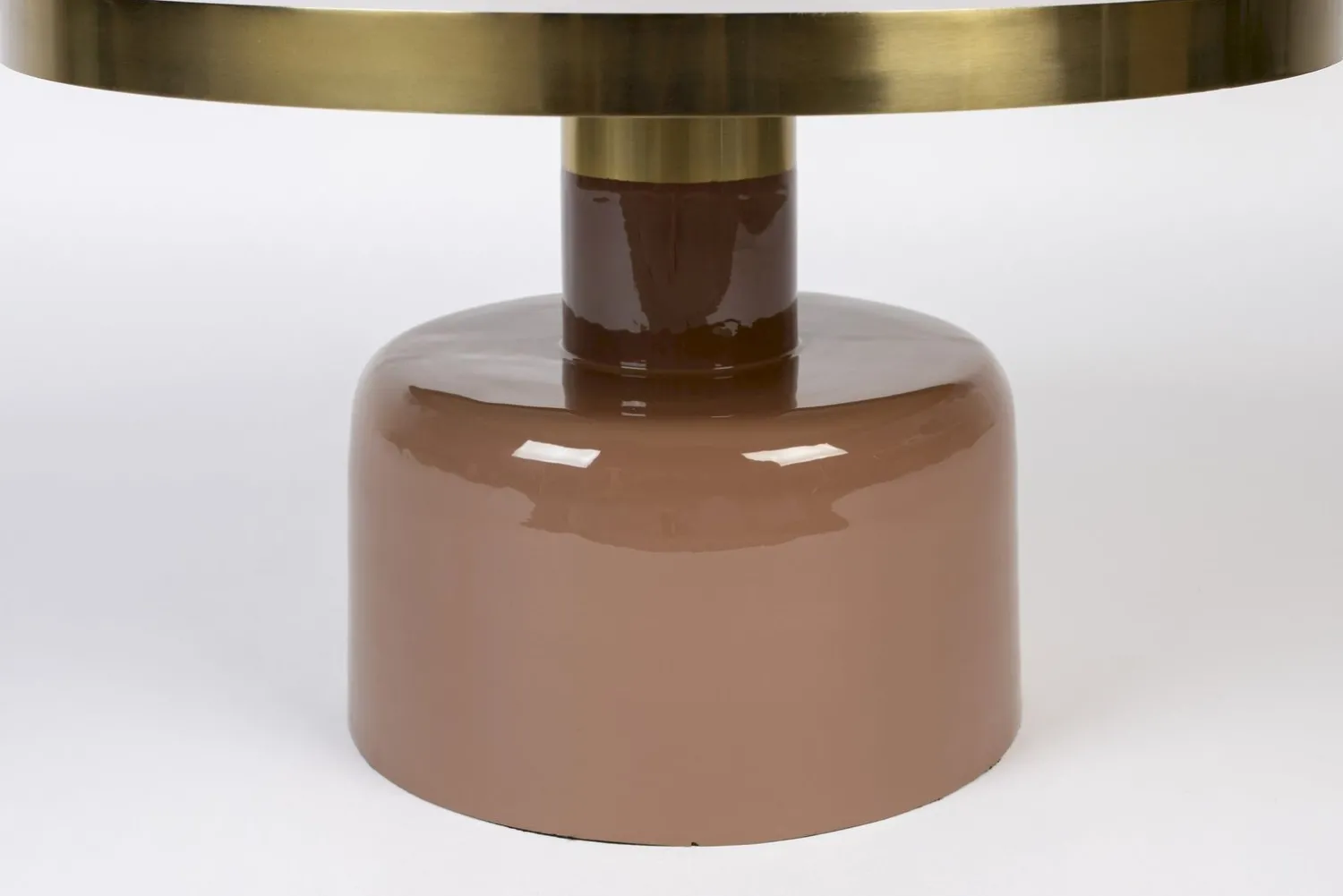 Ronde Salontafels-Zuiver Glam Salontafel Pink