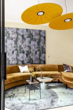 Ronde Salontafels-Zuiver Glam Salontafel Green