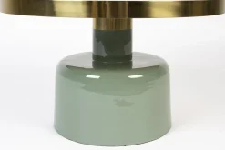 Ronde Salontafels-Zuiver Glam Salontafel Green