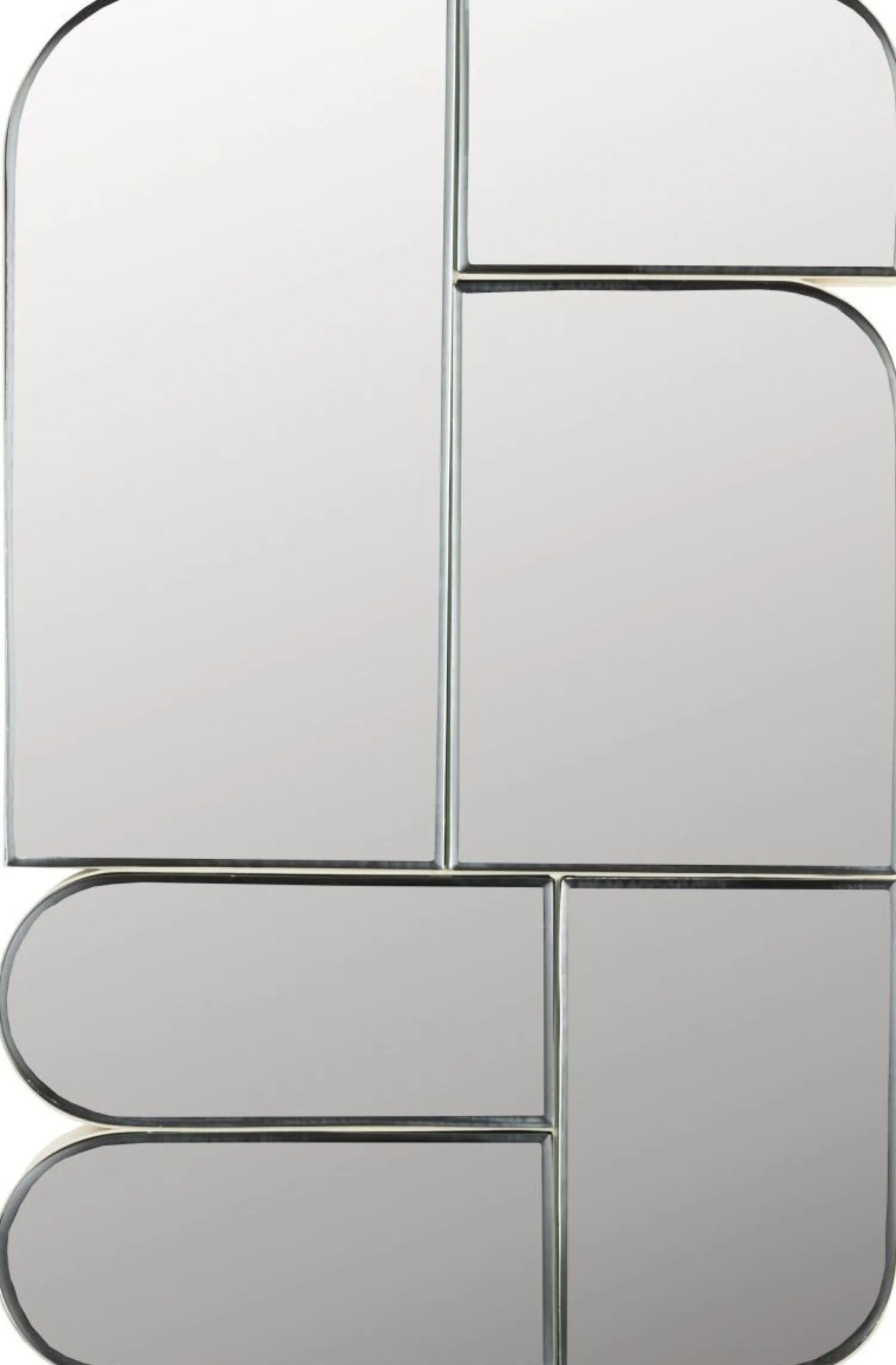 Spiegels-Zuiver Glamour Spiegel Beige