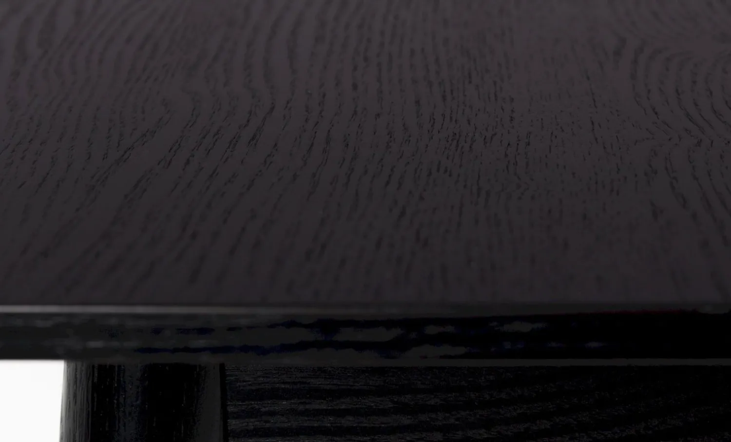 Houten Eettafels|Uitschuifbare Eettafels-Zuiver Glimps Eettafel Black
