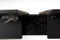 Houten Eettafels|Uitschuifbare Eettafels-Zuiver Glimps Eettafel Black