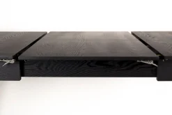 Houten Eettafels|Uitschuifbare Eettafels-Zuiver Glimps Eettafel Black