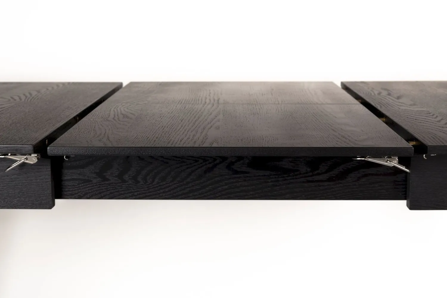 Houten Eettafels|Uitschuifbare Eettafels-Zuiver Glimps Eettafel Black