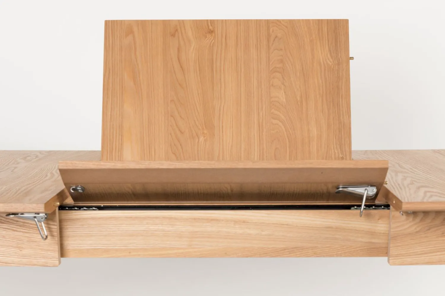 Houten Eettafels|Uitschuifbare Eettafels-Zuiver Glimps Eettafel Natural