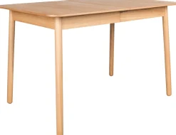 Houten Eettafels|Uitschuifbare Eettafels-Zuiver Glimps Uitschuiftafel Natural